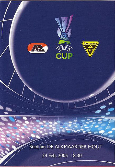 AZ Programma 24-feb-2005 Alemannia Aachen thuis